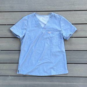 FIGS Heather Blue scrub set